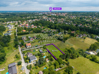 Prodej stavebního pozemku 1877m², ulice Akátová, Poruba u Or - 8