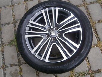 LETNÍ ALU KOLA 5 X 112 205 55 17 ORIGINÁL SEAT - 8