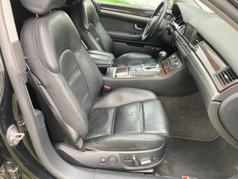 AUDI A8 4.2TDI 240KW MAX.VÝBAVA ALU 19" ŠÍBR ZAD.VYHŘ.SEDA - 8