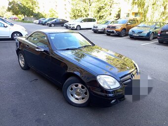 Černý Mercedes Benz SLK Cabrio 2,3i Kompresor 6q 200koni,r18 - 8
