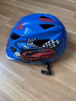 Dětské kolo + stabilizační kolečka + helma - 8