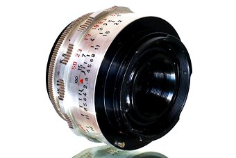 Meyer Trioplan 2.8/100 RED V + Trioplan 2,9/50 TOP STAV - 8