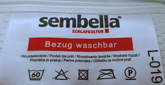 Matrace 90 x 200 x 22 cm značka Sembella Trio Gel H2/H3 - 8