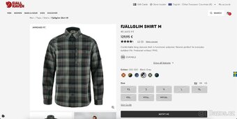Outdoorová košile Fjallraven Fjallglim Shirt M - 8