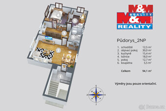 Pronájem bytu 3+1, 94 m², Mikulášovice - 8