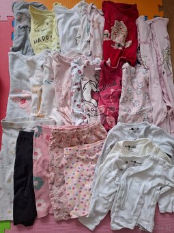 Mix oblečení pro holčičku 0-1 rok, vel 50-80 - 8