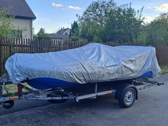 Plastova motorova lod FunYak motor Yamaha 20hp - 8