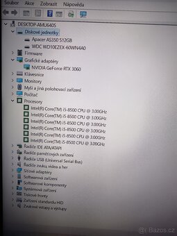 Herní PC i5 8500,RTX 3060 12GB - 8