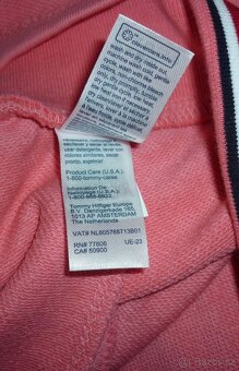 Lososové dámské teplákové šortky Tommy Hilfiger - 8