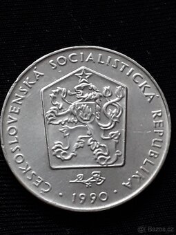 Mince 2 Kčs ČSSR+ČSFR - 10 ks + 5.haléř r.1967 ČSSR, 1 ks. - 8