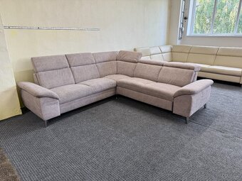 Rohová rozkládací sedací souprava - nepoužitá - 8