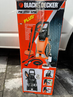 Tlaková myčka Black & Decker PW 1700 SPL Plus NOVÉ - 8