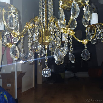 Křišťálový lustr , bez poskození - 8