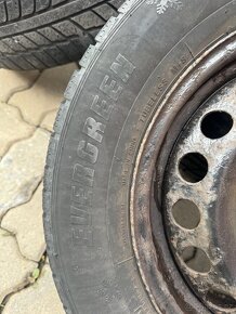 Plech kola s gumy 195/65R15 - 8