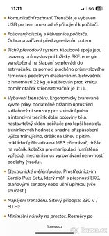 Crossový trenažér Kettler SATURA E EXT - 8