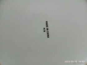 Percelánové talíře mělké made in China - 8