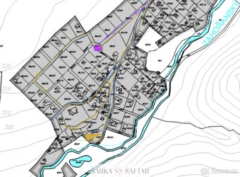 Prodej pozemku 1200m2 k výstavbě RD s výhledem na les v oblí - 8