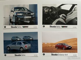 Škoda německý novinářský set, březen 2003 ~ 36 stran - 8
