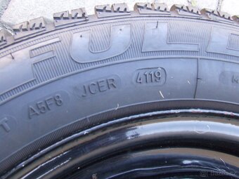 Prodám zimní sadu kola na Ford Fusion 185/60 R14 - 8