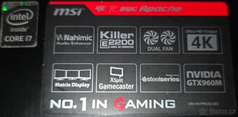 MSI GE72 2QC Apache - 8