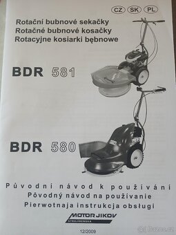 Bubnová rotační sekačka - 8