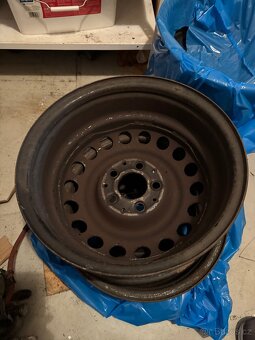 Plechové disky Mercedes W201 190e 5x112 6x15 - 8