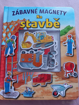 dětské knihy s magnetkami - velmi pěkný stav - 8