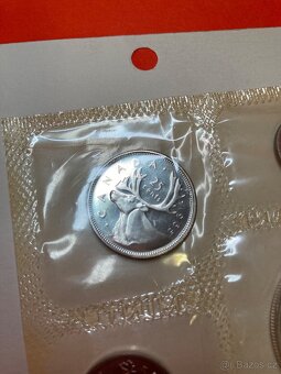 Prodám kanadskou sadu mincí – 1965, UNC 🇨🇦 - 8