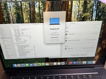 Macbook Air 15'' 2023 / M2 / 8GB / 256GB SSD / Midnight - 8