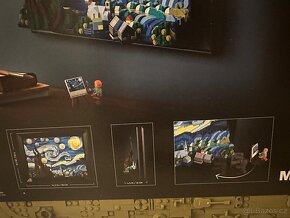 Lego Starry night Vincent van Gogh - 8