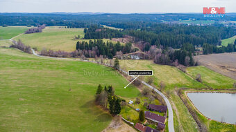 Prodej pozemku k bydlení, 4450 m², Nová Bystřice - Klenová - 8