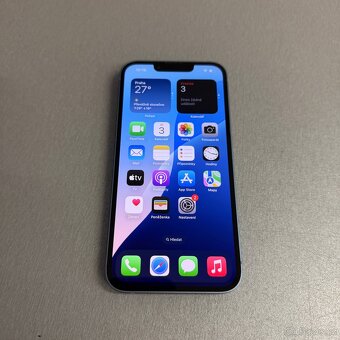 iPhone 14 128GB, modrý, pěkný stav, 12 měsíců záruka - 8