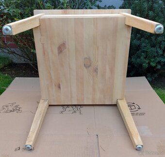 Stolička (štokrle) renovovaná 47x47x50cm - 8