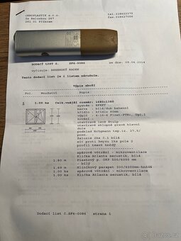 Plastova okna 170x140cm - 8