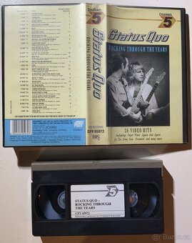 Hudební VHS videokazety - 8