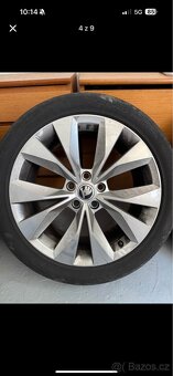 Cassiopeia kola 235/45 r18 5x112 ET44 ŠKODA SUPERB - 8
