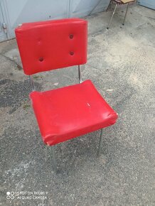 Retro židle chrom - 8