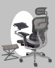 Stoleček na notebook k židli Ergohuman Plus - 8