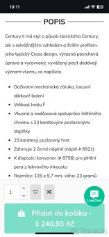 Značkové plnicí pero Cross - 8