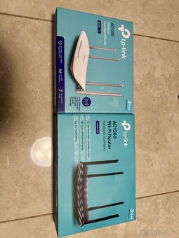 Routery TP- Link + switch - 8