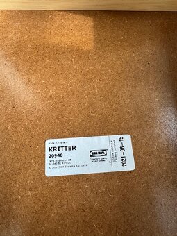 Dětská židlička IKEA KRITTER bílá - 8