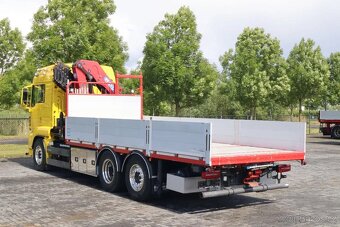 MAN TGS 26.500 - 6x2 – Valník + HR-HMF 2820 K6 – EURO 6 - 8