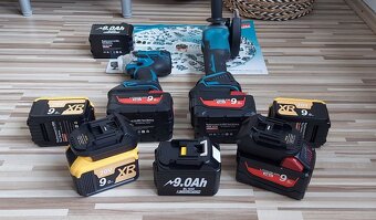 Redukce-Adaptér Aku Milwaukee/DeWALT,pro nářadí MAKITA 18V. - 8