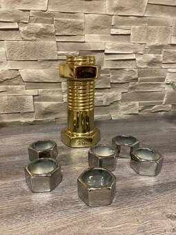 🛠️ KERAMICKÁ ZLATÁ SKRUTKA FĽAŚA DARĆEK 🛠️ - 8