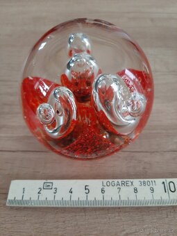 Retro sklenené težítka 2Ks - 8