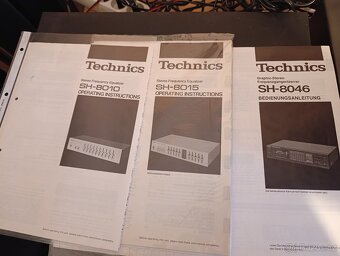 Equalizer Technics SH-8046, SH-8044, SH-8015VINTAGE - 8