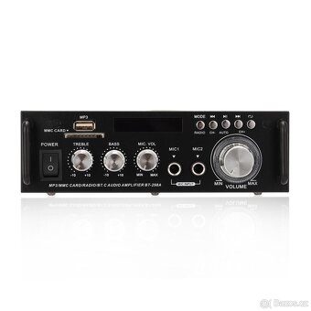 Bluetooth 5.0 stereo zesilovač 300W+300W 2kanálový ROZBALENO - 8