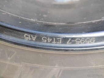 Prodám alu 17 5x114,3 ET 45 letní pneu 215/65/17 - 8