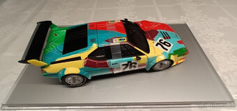 118 BMW Art Car Andy Warhol M1 Skupina 4 1979 orig. - 8