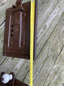 kamna stará kamna pec komponenty dvířka popelník - 8